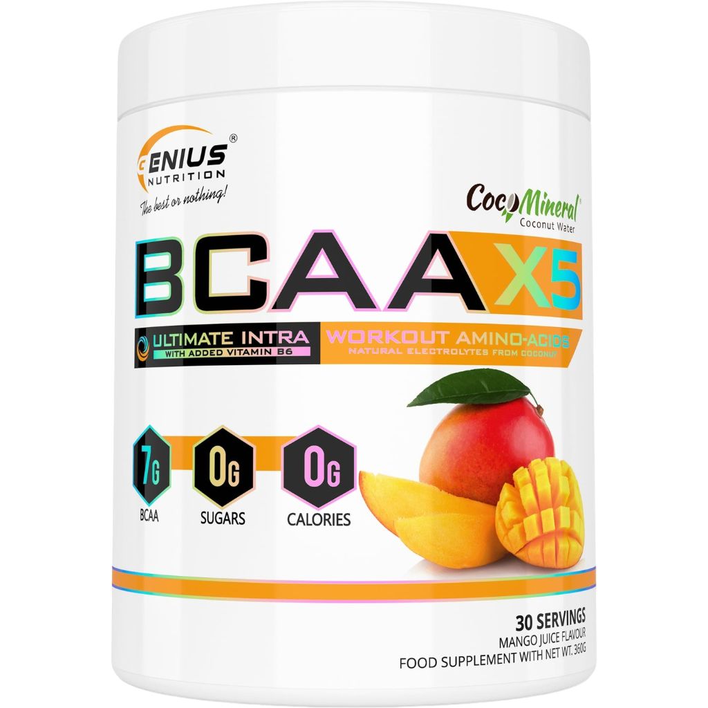 Амінокислота Genius Nutrition BCAA-X5 Манго 360 г - фото 1