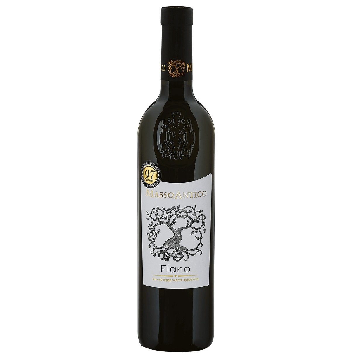 Вино Schenk Masso Antico Fiano Salento IGP Appassite, біле, напівсухе, 13,5%, 0,75 л (8000018943580) - фото 1