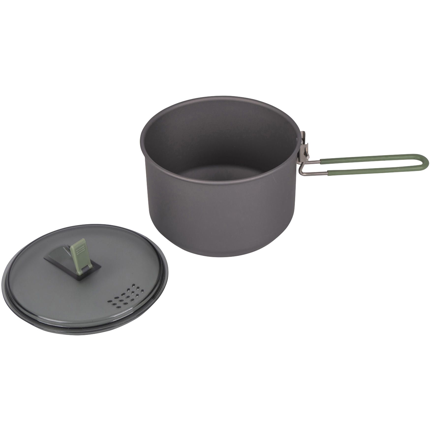 Каструля Bo-Camp Explorer Hard Anodized Grey/Green 1 л (2200236) - фото 3