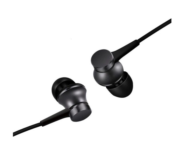 Наушники Xiaomi Mi-Earphones Basic Black с микрофоном - фото 3