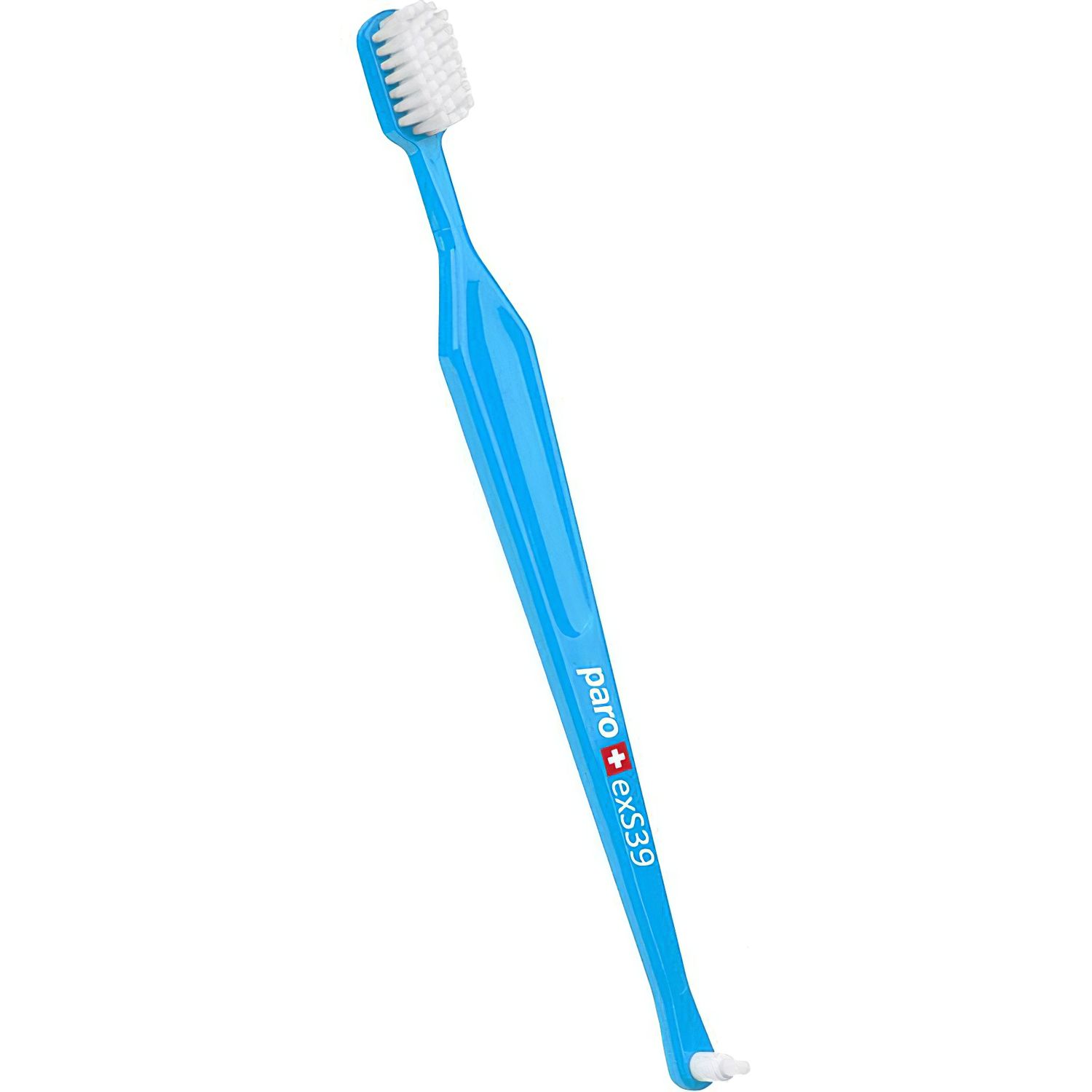 Зубна щітка Paro Swiss exS39 з монопучковою насадкою блакитна - фото 1