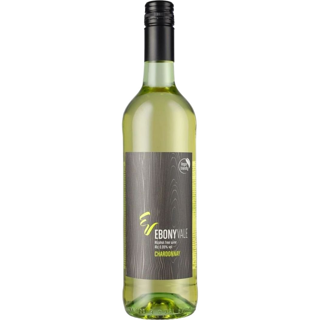 Вино безалкогольное Reh Kendermann Ebony Vale Chardonnay, белое, полусладкое, 0,05%, 0,75 л - фото 1
