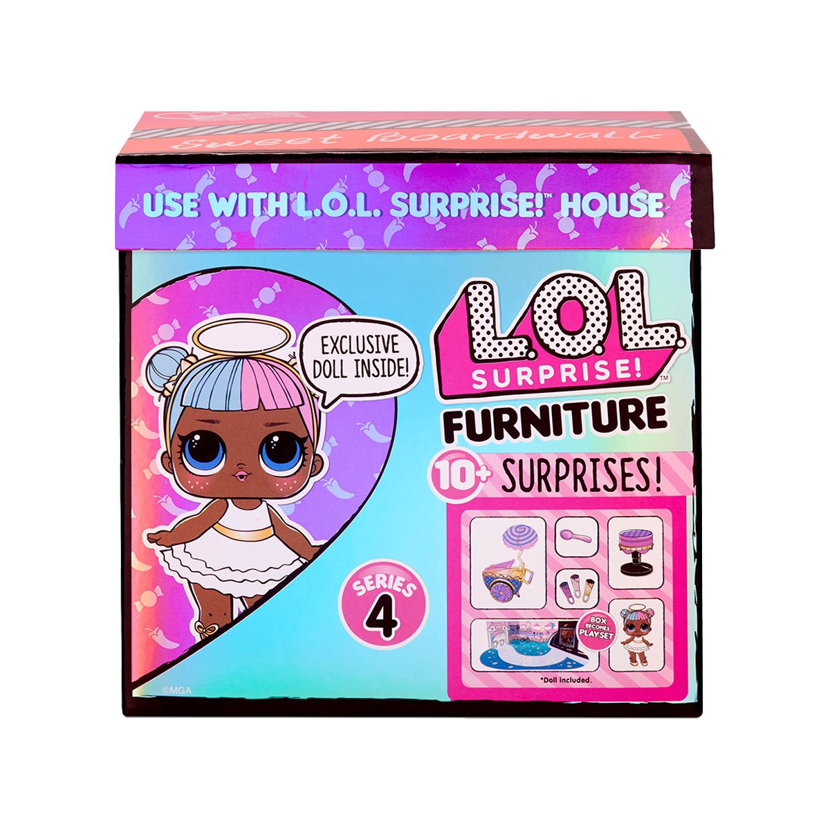 Ігровий набір з лялькою L.O.L. Surprise Furniture Леді-Цукор, з аксесуарами (572626) - фото 7