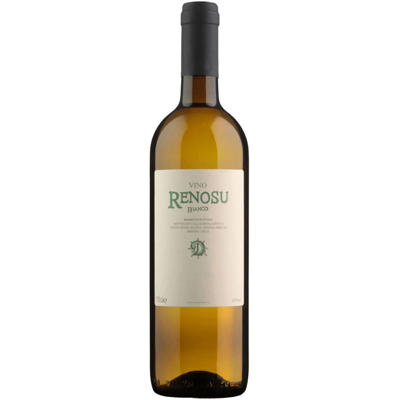 Вино Tenute Dettori Renosu Bianco біле сухе 0.75 л - фото 1