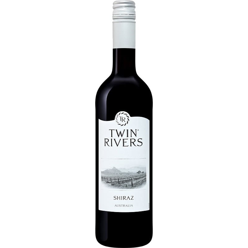 Вино Twin Rivers Shiraz, червоне, сухе, 0,75 л - фото 1