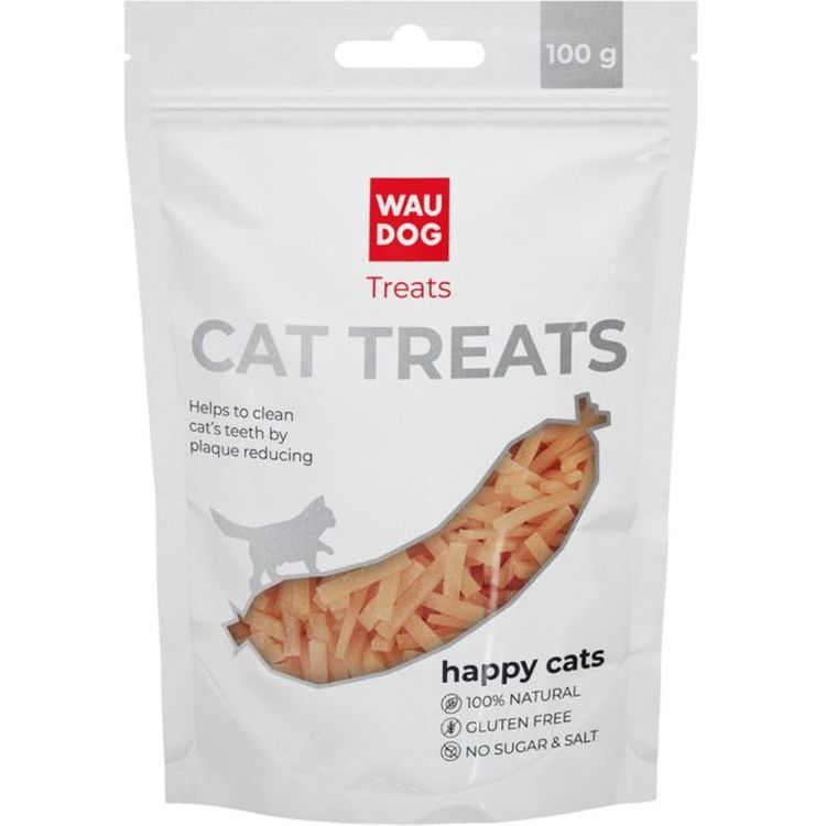 Лакомство для кошек Waudog Treats Куриные полоски 100 г - фото 1