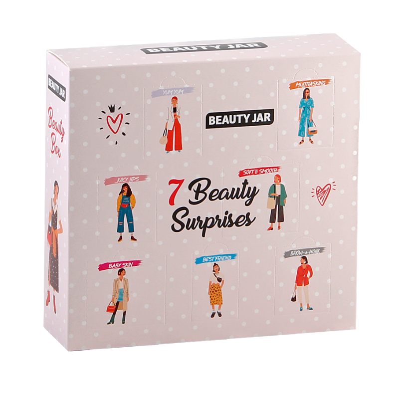 Подарунковий косметичний набір Beauty Jar 7 Beauty Surprises, 435 г - фото 1