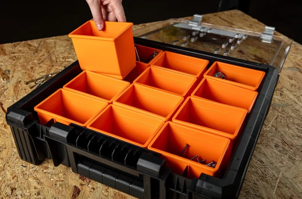 Органайзер Neo Tools 12 контейнерів 40x40 см (84-130) - фото 7