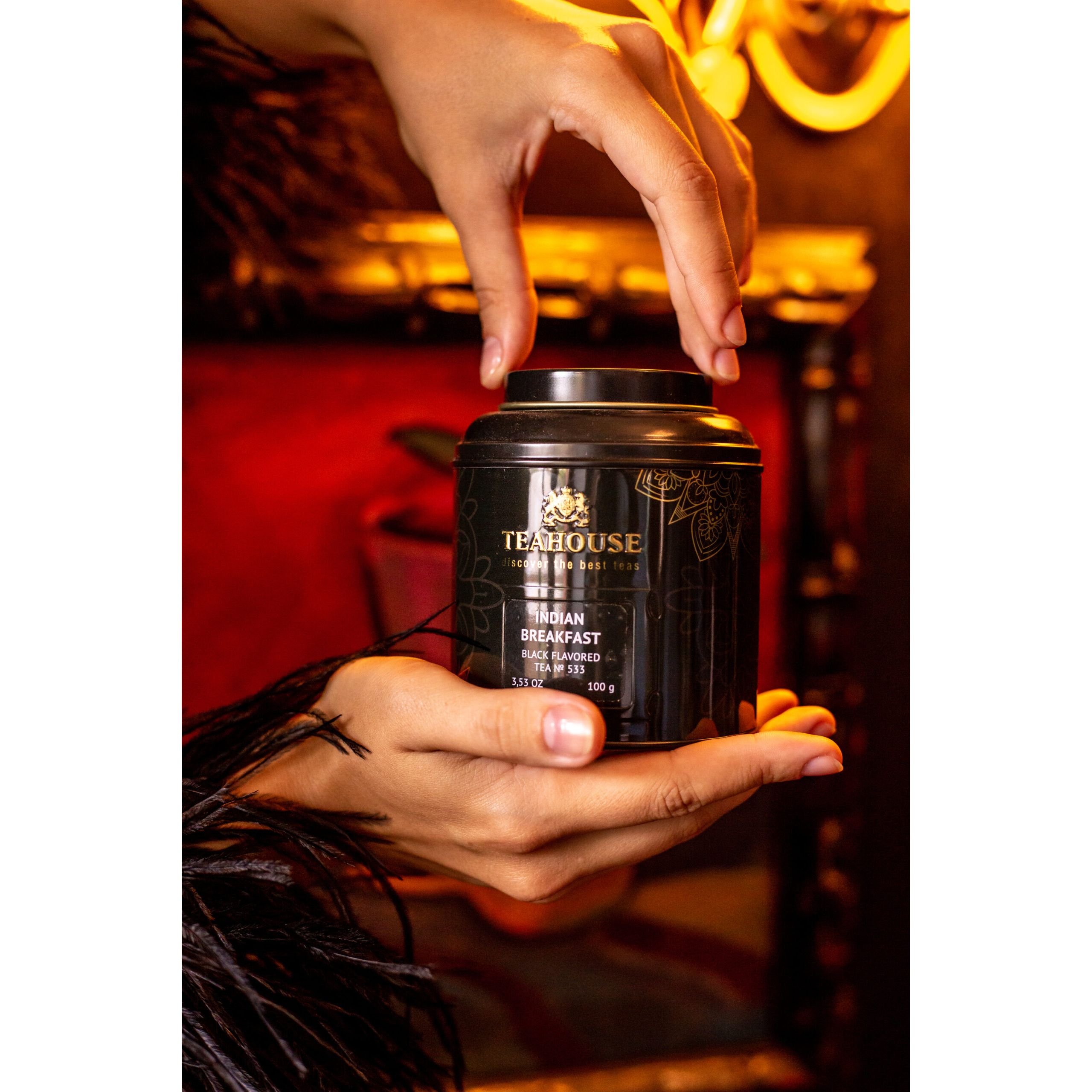Чай чорний Teahouse Індійський сніданок №533 100 г - фото 3