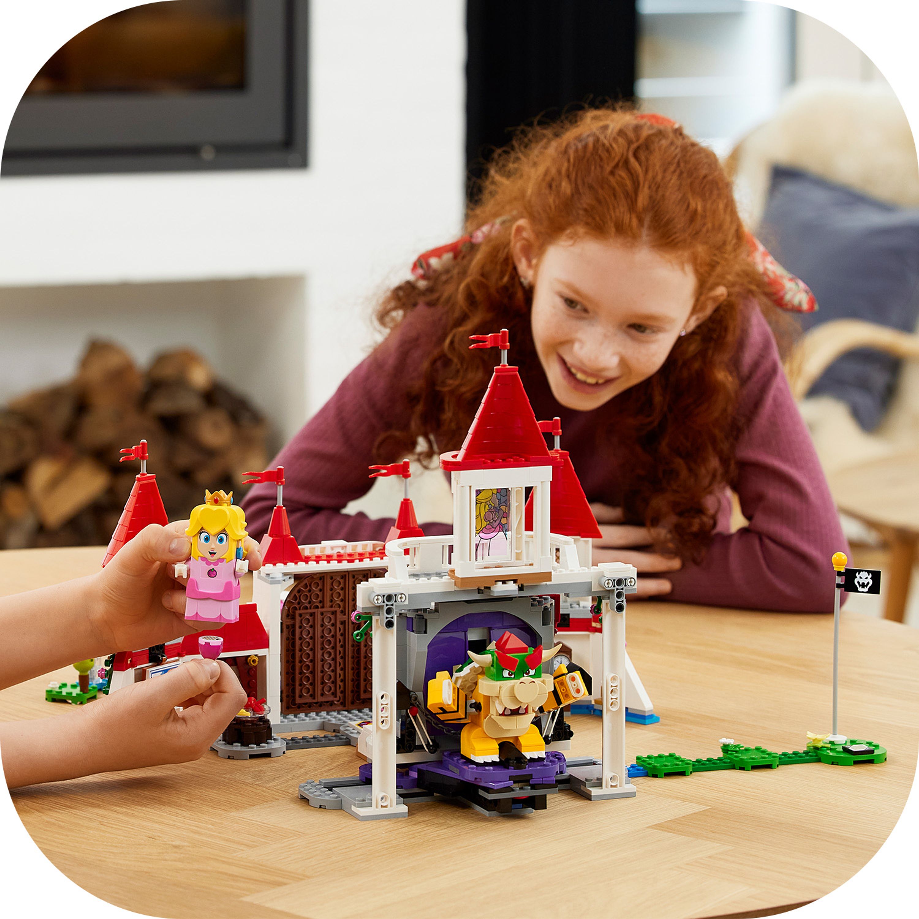 Конструктор LEGO Super Mario Додатковий набір, Замок Персика, 1216 деталей (71408) - фото 4