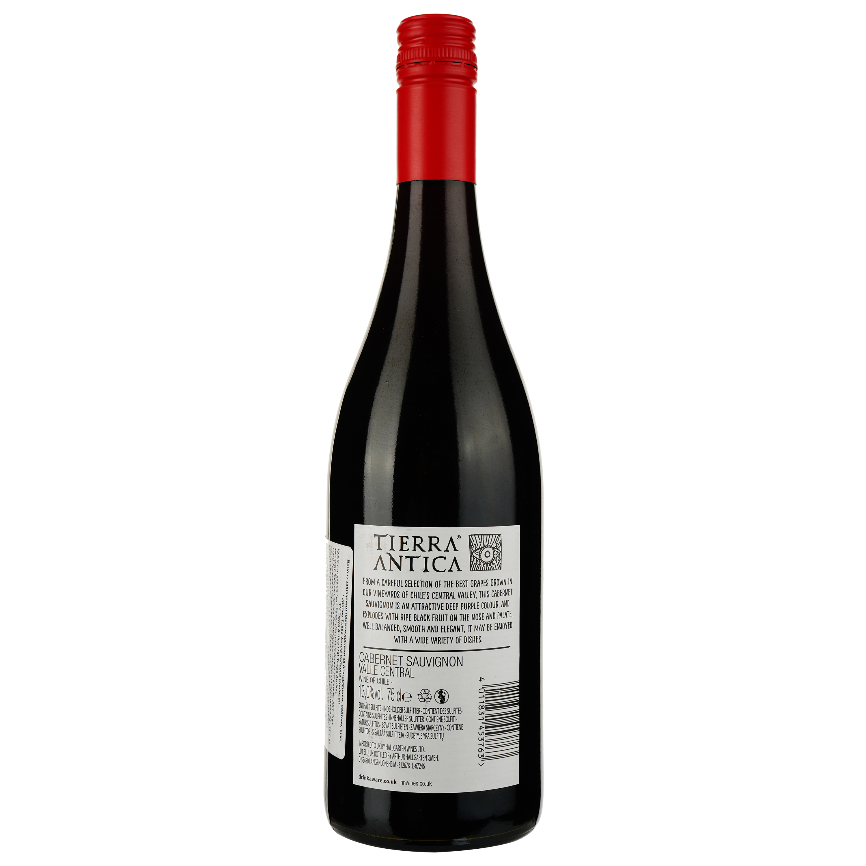 Вино Tierra Antica Cabernet Sauvignon 2021 красное сухое 0.75 л - фото 2