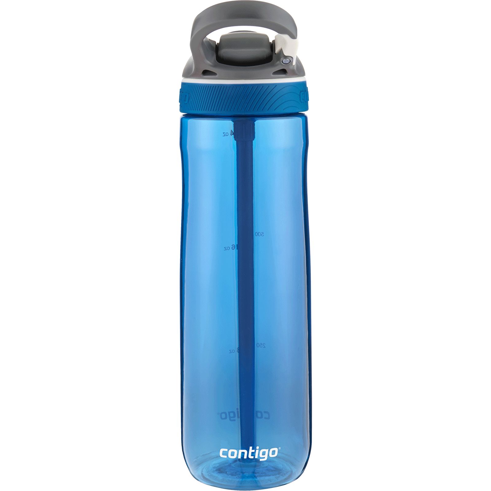 Бутылка для воды Contigo Ashland спортивная синяя 0.72 л (2191379) - фото 3