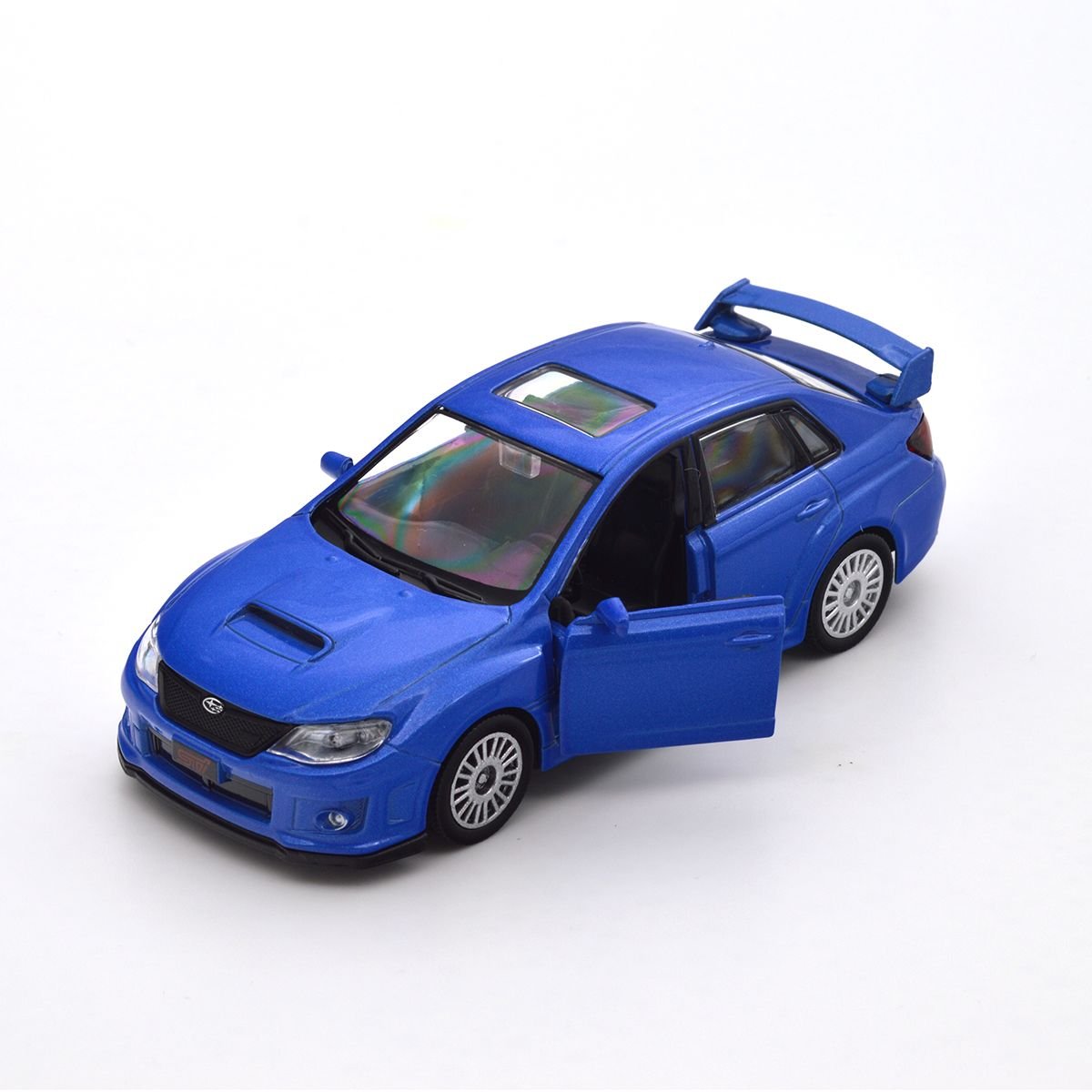 Автомодель TechnoDrive Subaru WRX STI, 1:32, синя (250334U) - фото 8