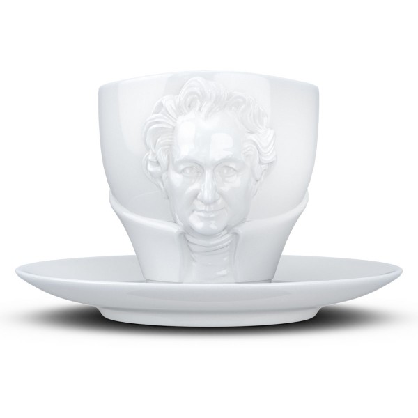 Чашка з блюдцем Tassen Йоганн Вольфганг фон Гете 260 мл, порцеляна (TASS801101/TR) - фото 1