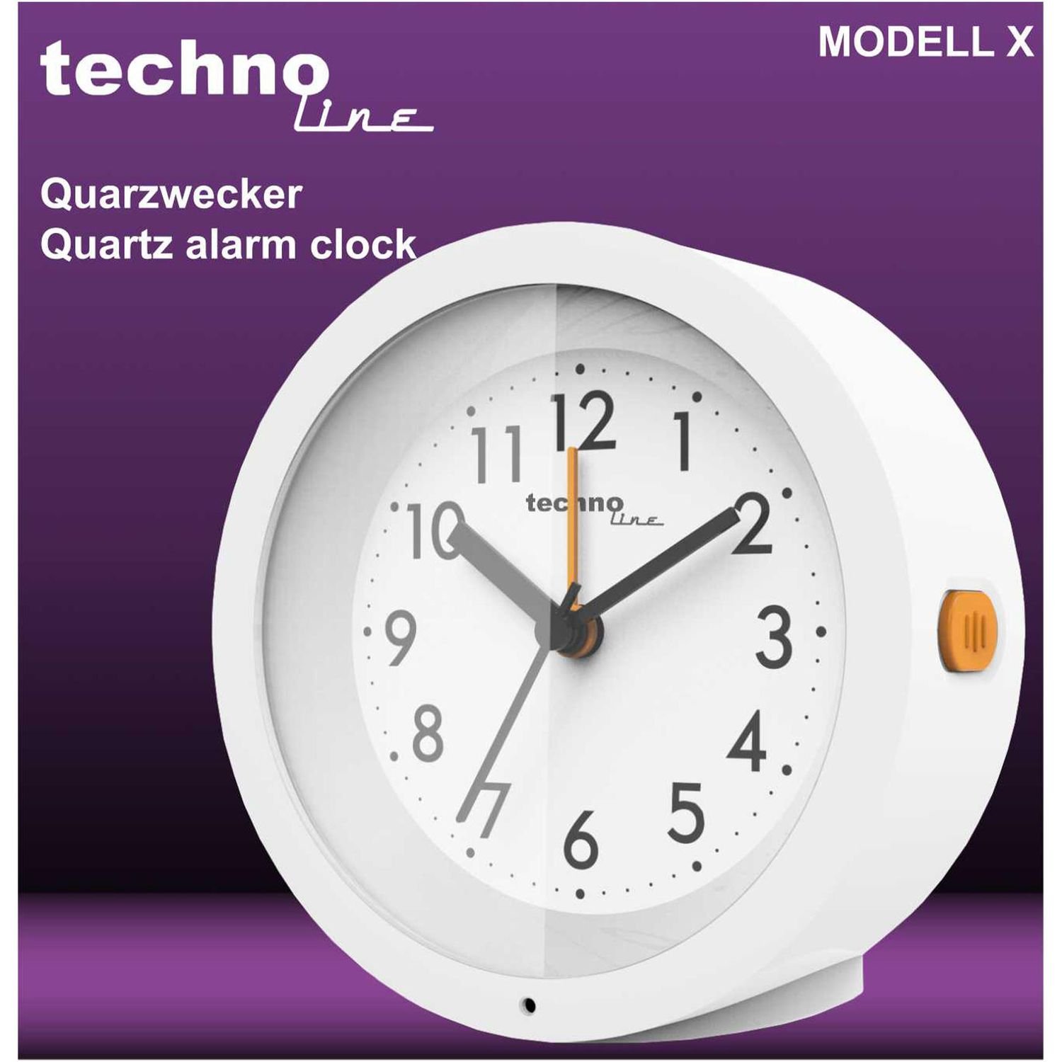 Годинник настільний Technoline Modell X White (Modell X) - фото 4