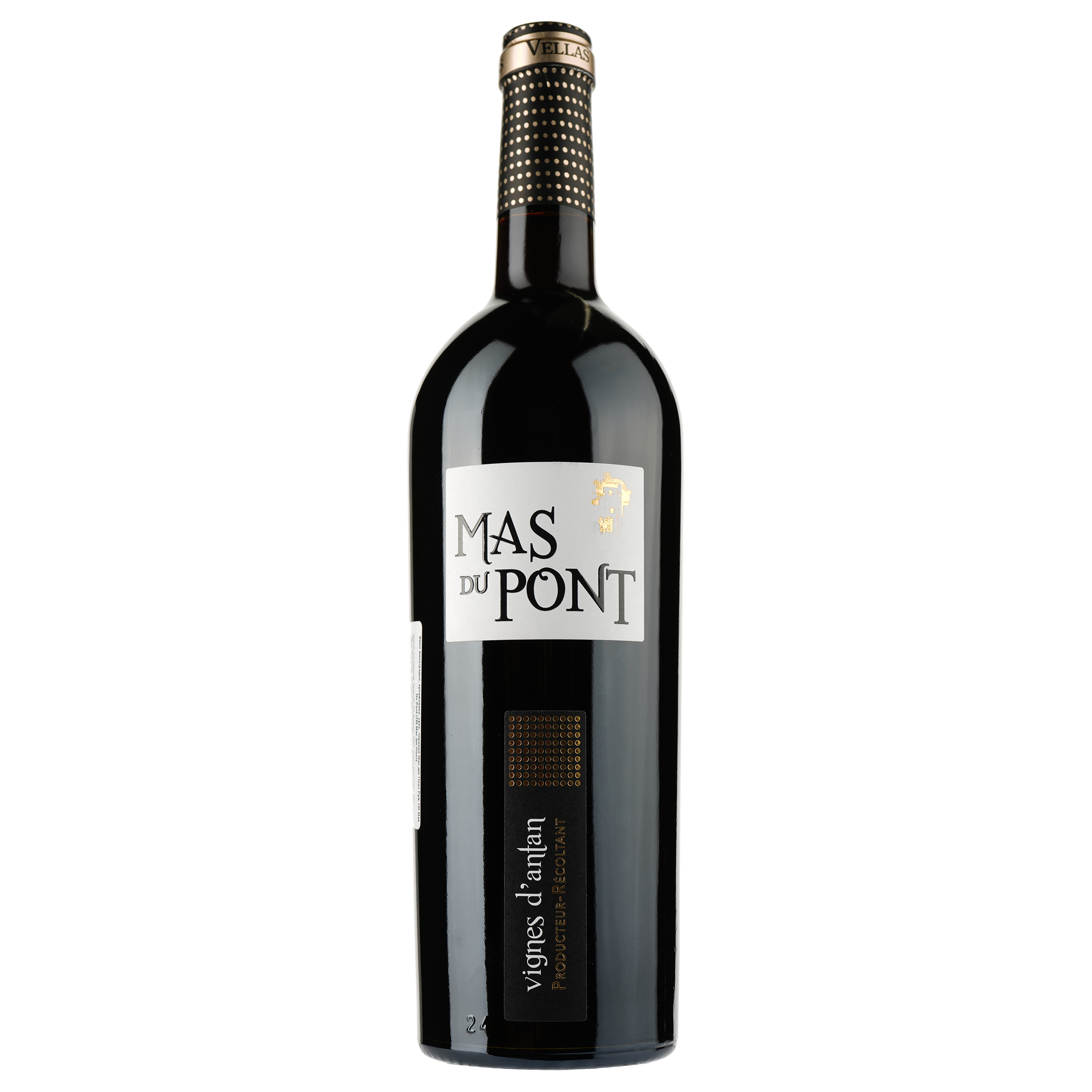 Вино Mas Du Pont Vignes d'Antan Rouge Vin de France, красное, сухое, 0,75 л - фото 1