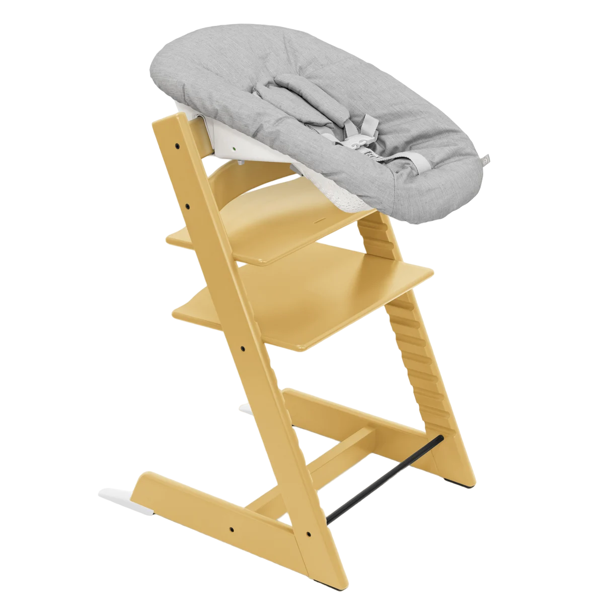 Набор Stokke Newborn Tripp Trapp Sunflower Yellow: стульчик и кресло для новорожденных (k.100137.52) - фото 1