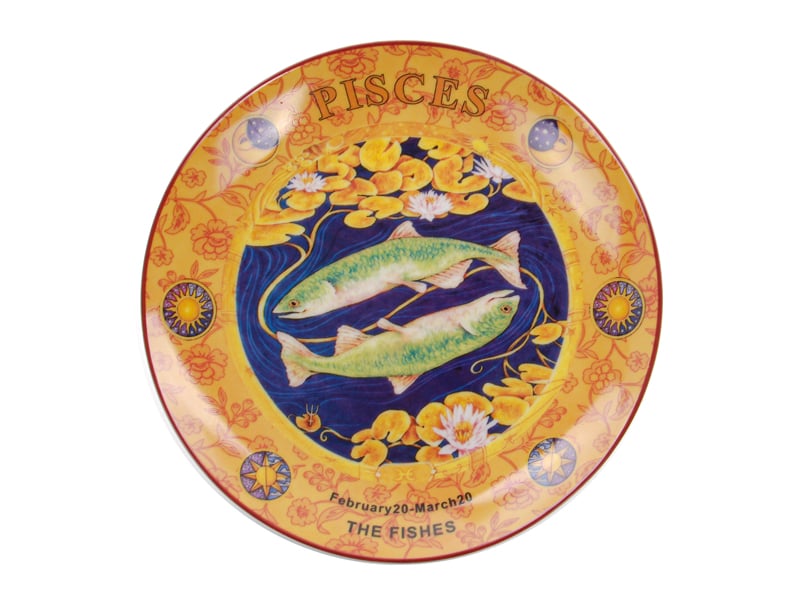 Декоративная тарелка Lefard Зодиак, 20 см, в ассортименте, 1 шт. (356-075-1) - фото 1