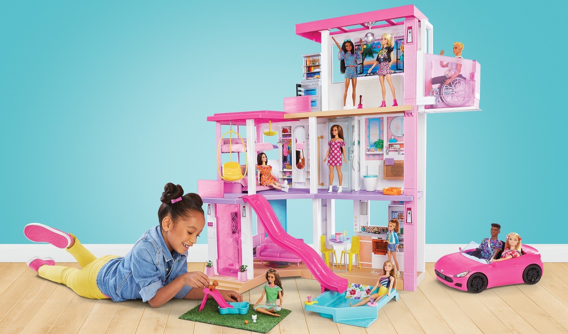 Игровой набор Barbie Современный дом мечты (GRG93) - фото 4