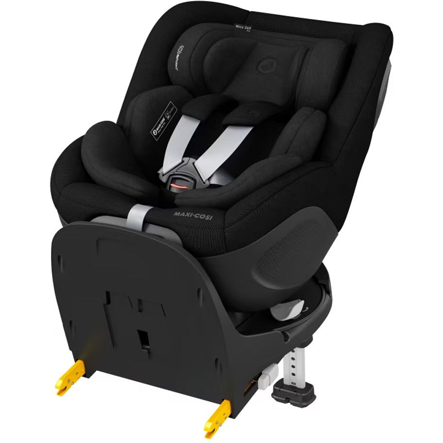 Автокрісло Maxi-Cosi Mica 360 Pro i-Size Authentic Black чорне (8549671110) - фото 1