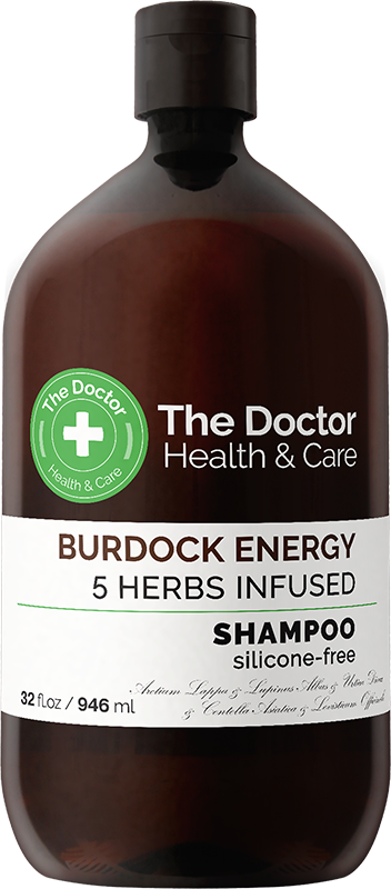 Шампунь The Doctor Health&Care Burdock Energy 5 Herbs Infused Shampoo, 946 мл - фото 1