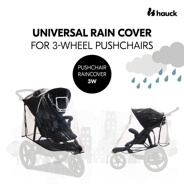 Дощовик Hauck Pushchair Raincover 3W (55078-6) - фото 4