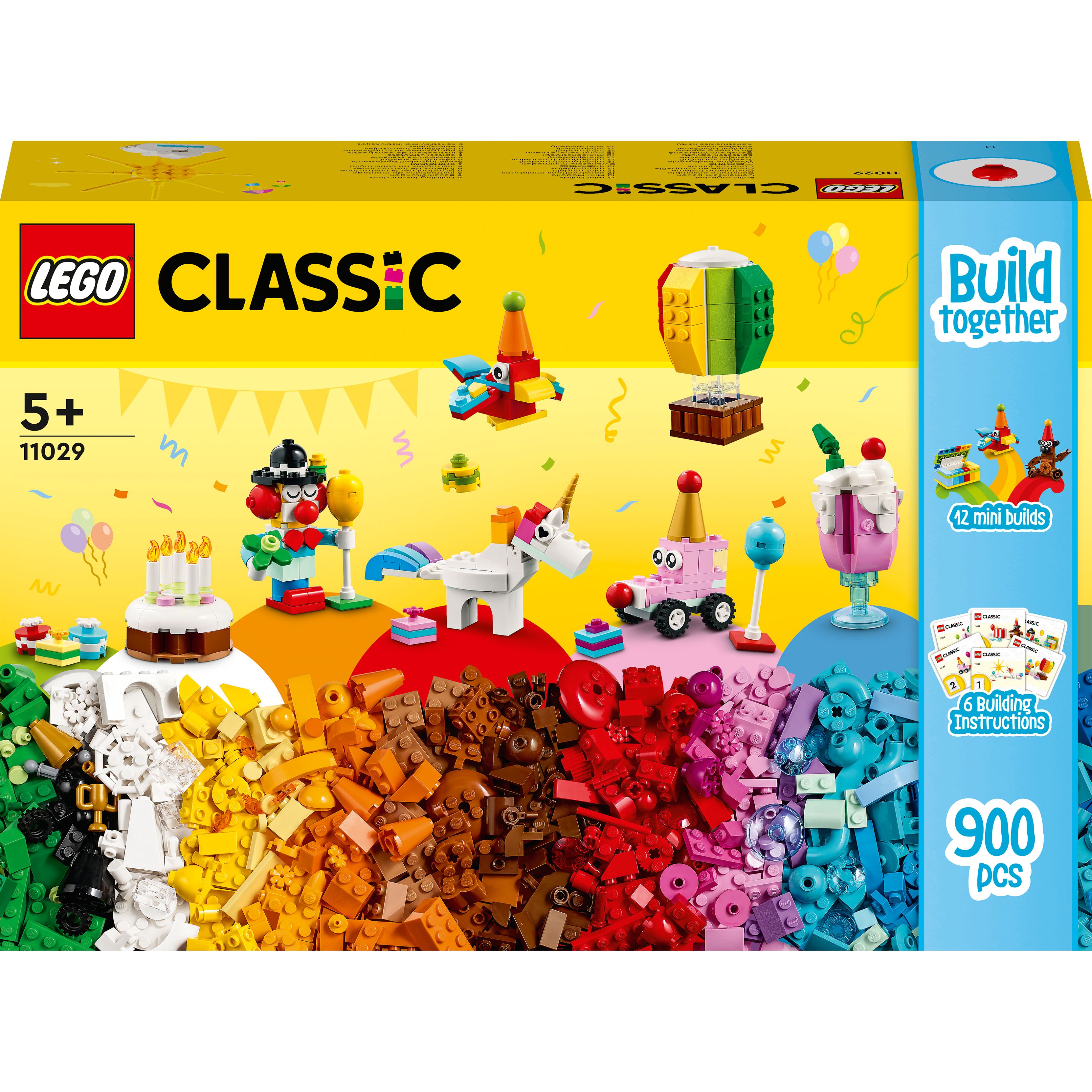 Конструктор LEGO Classic Набір для творчої вечірки, 900 деталей (11029) - фото 1