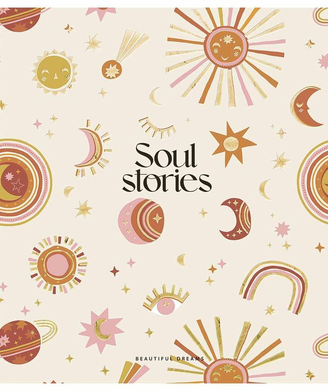 Тетрадь общая Школярик Genius Soul stories в клетку 80 листов 5 шт. (080-3202K) - фото 4