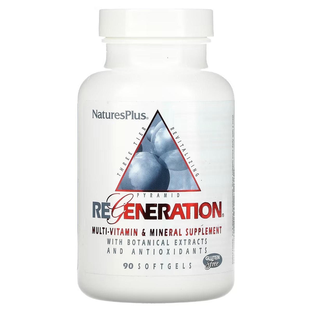 Мультивітаміни та мінерали Nature's Plus Regeneration Multi-Vitamin & Mineral Supplement 90 гелевих капсул - фото 1