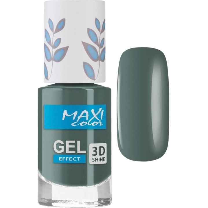 Лак для нігтів Maxi Color Gel Effect New Palette відтінок 9, 10 мл - фото 1