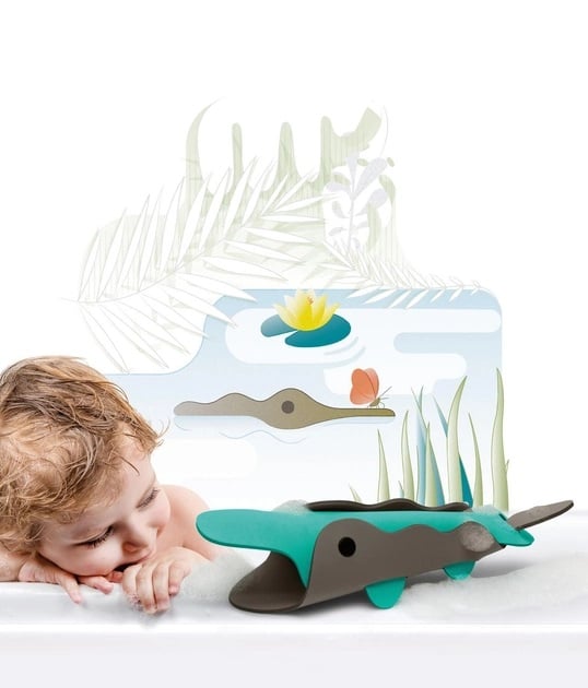 Іграшка для ванної Quut Quutopia 3D Крокодили, 8 деталей (171102) - фото 5