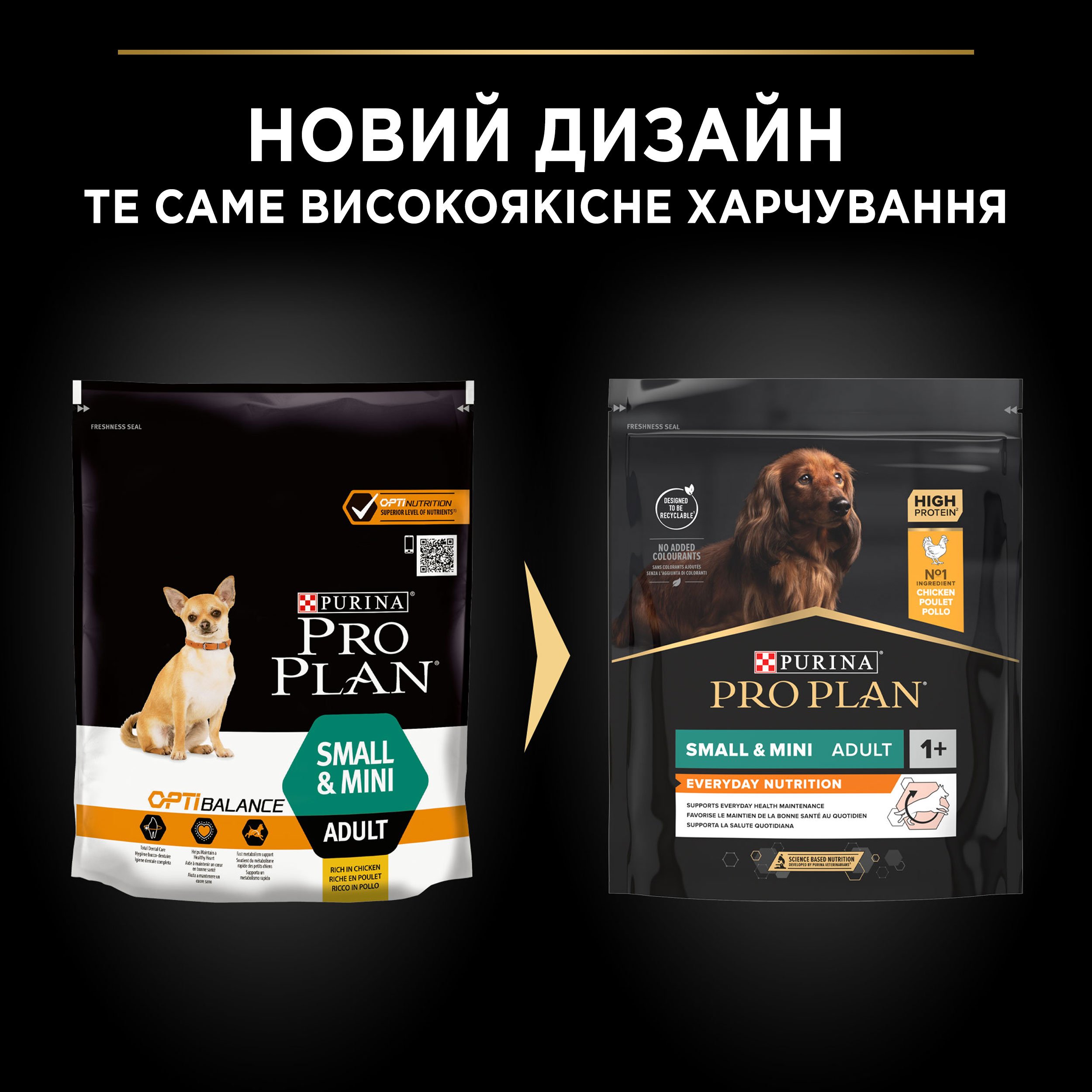 Сухий корм для дорослих собак дрібних порід Purina Pro Plan Adult Small & Mini, з куркою, 700 г (12272468) - фото 11