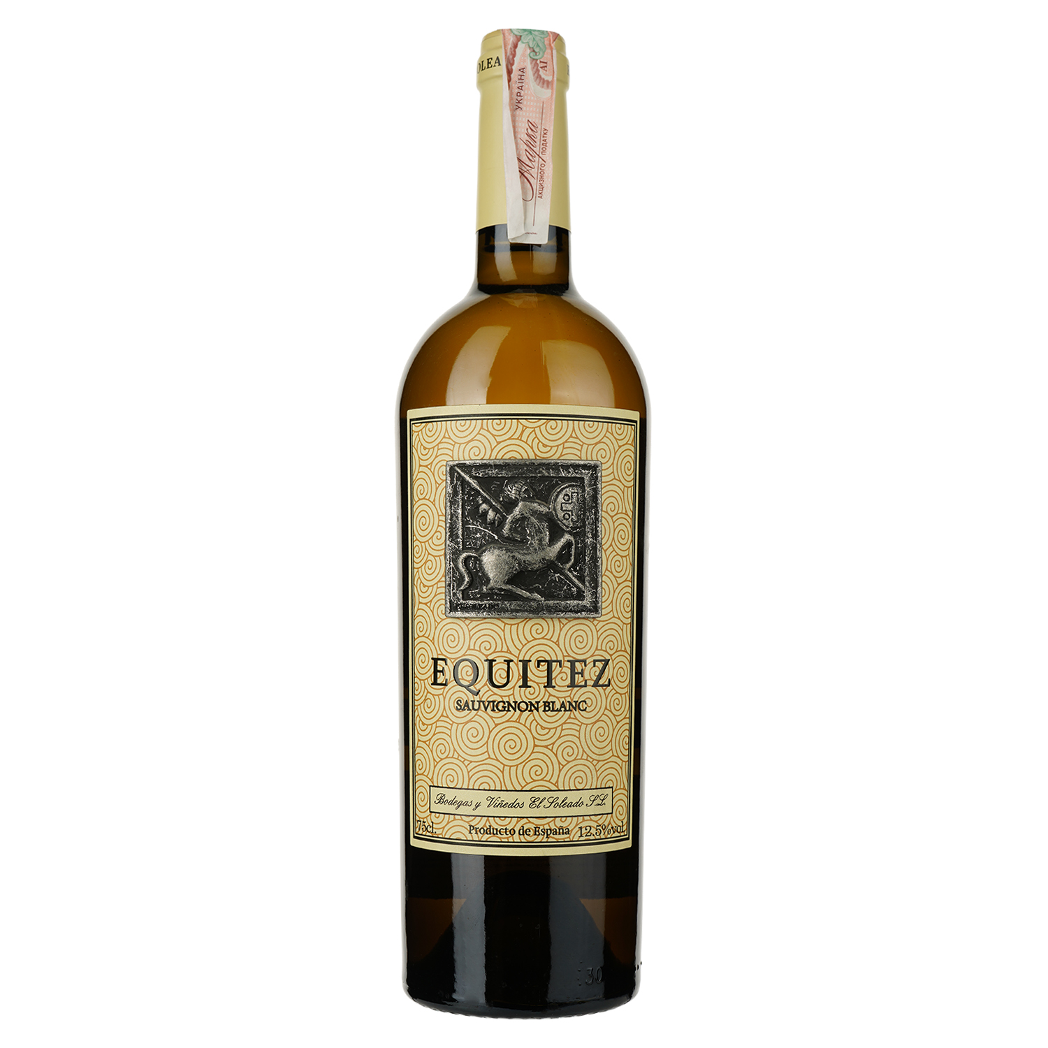 Вино El Soeado EQUITEZ Sauvignon Blanc, біле, сухе, 12,5%, 0,75 л (ALR14461) - фото 1