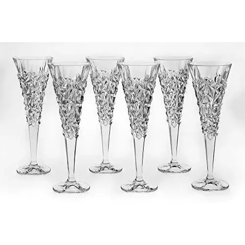 Набор бокалов для шампанского Bohemia Ледяные 200 мл 6 шт. (024-113) - фото 5