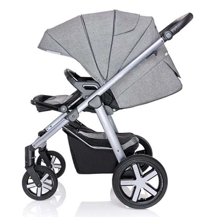 Универсальная коляска 2 в 1 Baby Design Husky NR 2020 07 Gray (202513) - фото 8