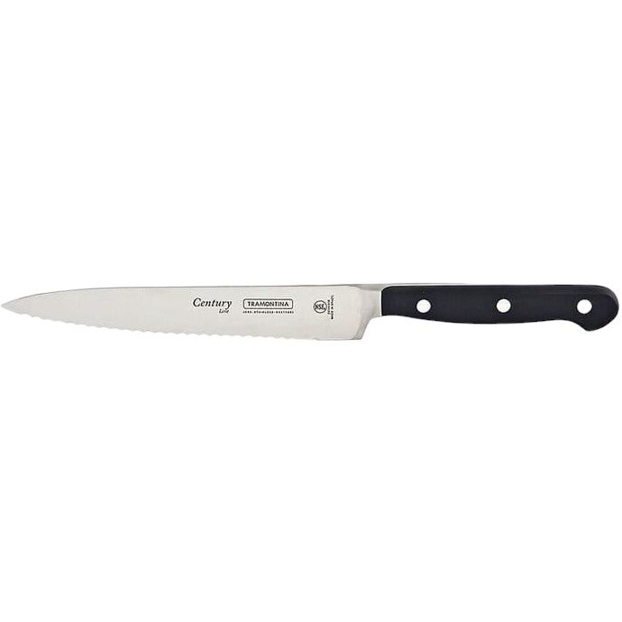 Кухонный нож Tramontina 150 мм Черный 000266773 - фото 1