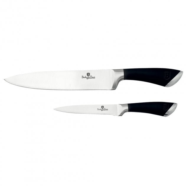 Набор ножей Berlinger Haus BLACK ROYAL , 2 предмета (BH 2141) - фото 1