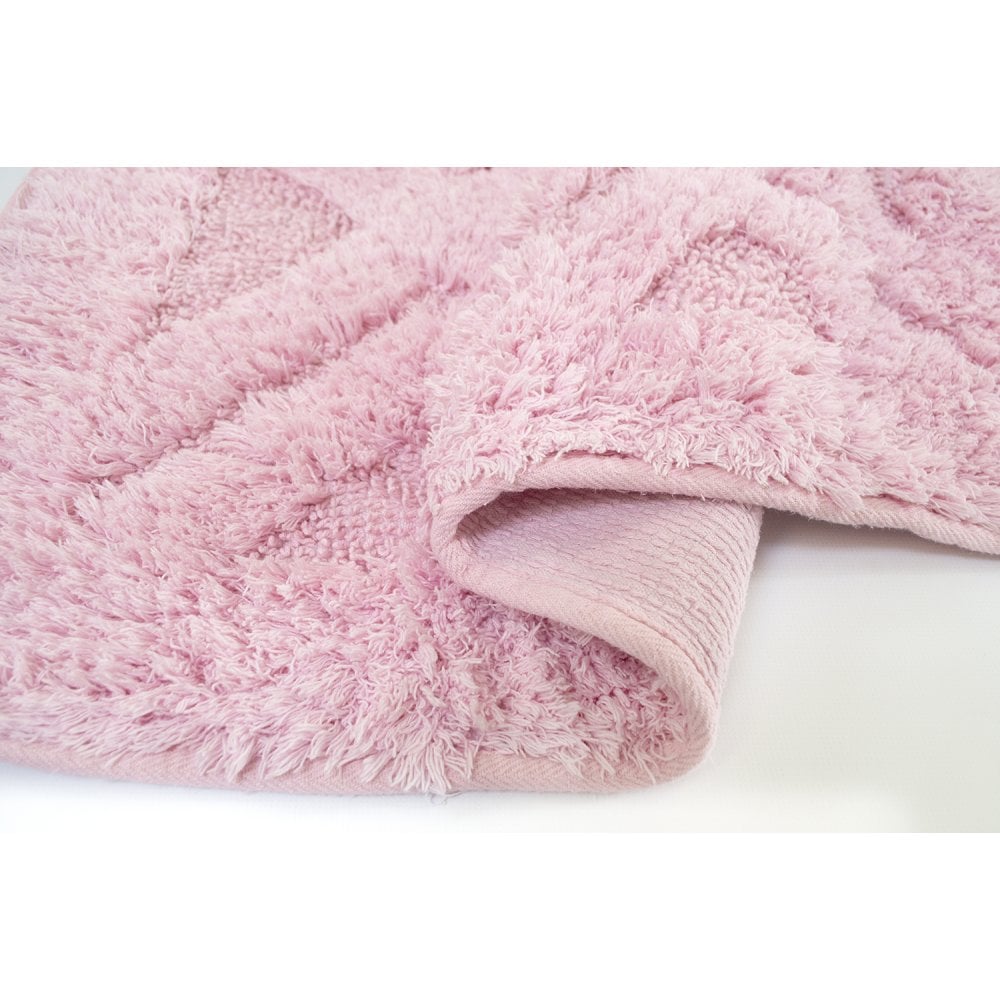 Набор ковриков Irya Barnes pink, 90х60 см и 60х40 см, розовый (svt-2000022265737) - фото 2