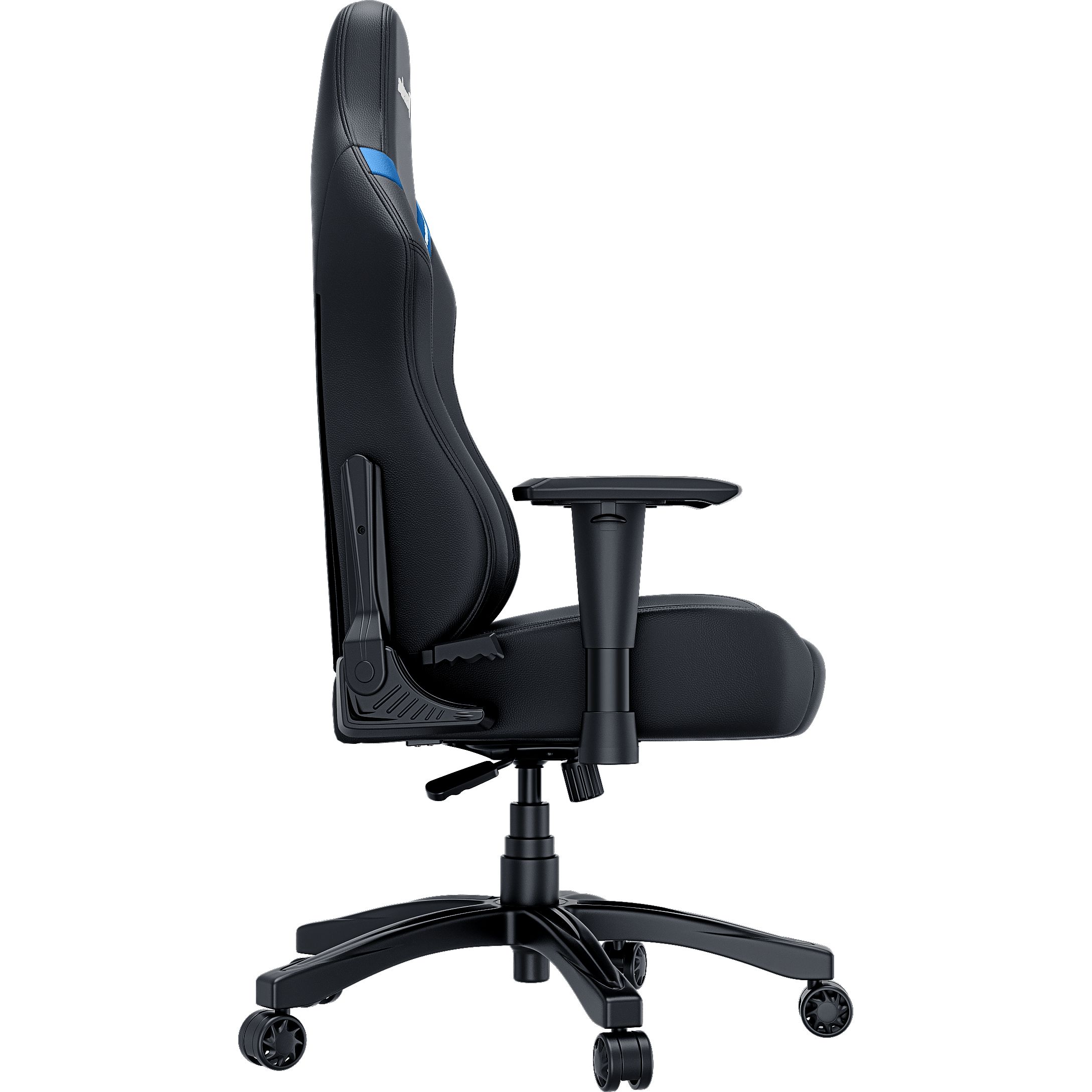 Кресло игровое Anda Seat Luna Size L Black/Blue PVC (AD18-44-BS-PV) - фото 3