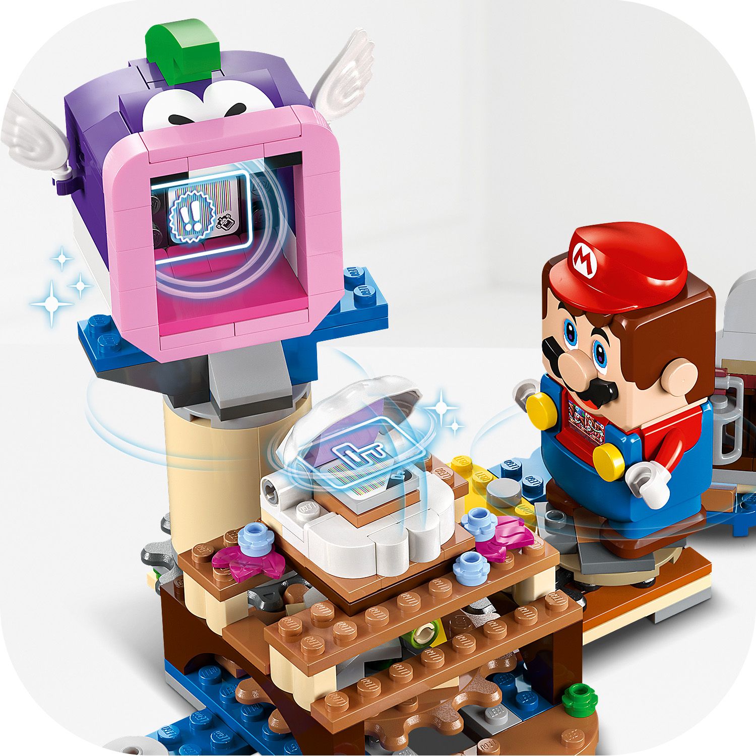 Конструктор LEGO Super Mario Приключения Dorrie на затонувшем корабле Дополнительный набор 500 деталей (71432) - фото 8