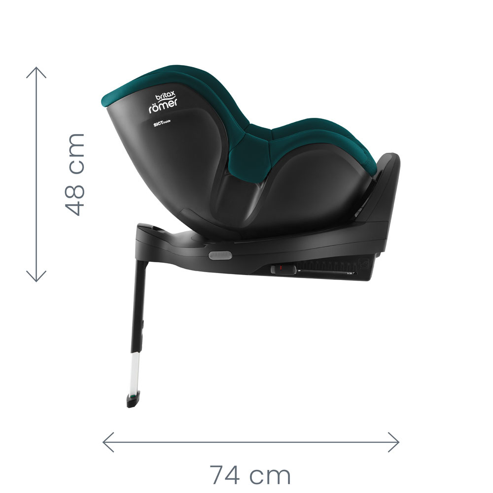 Автокресло Britax Romer Dualfix Pro M Classic Deep Grey - фото 7