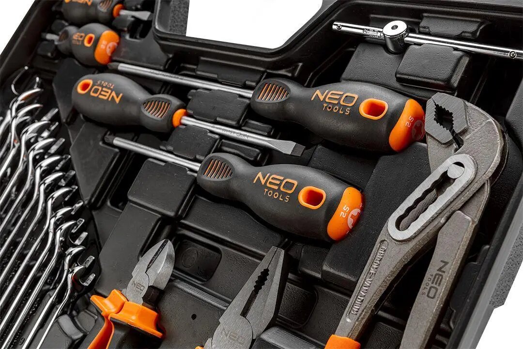 Набор инструментов Neo Tools универсальный CrV и S2 143 шт. (08-945) - фото 7