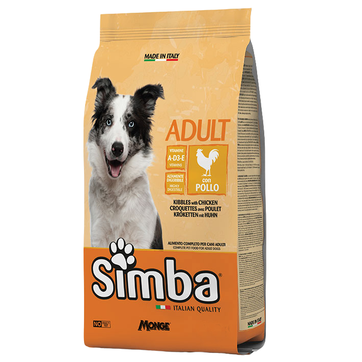 Сухий корм Simba Dog, для дорослих собак, курка, 20 кг - фото 1