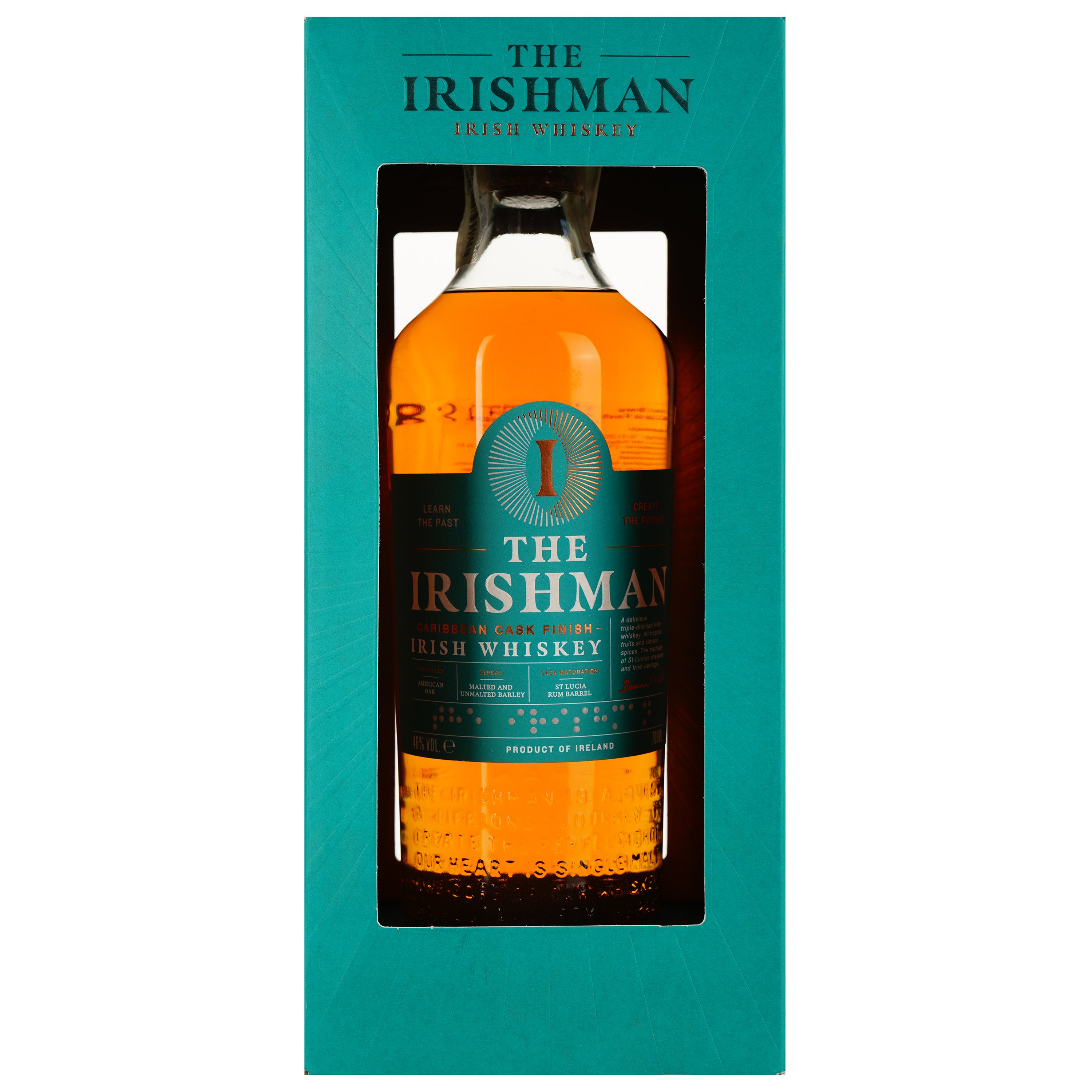 Виски The Irishman Founder’s Reserve Caribbean Irish Whiskey, 46%, 0,7 л (830938) - фото 2
