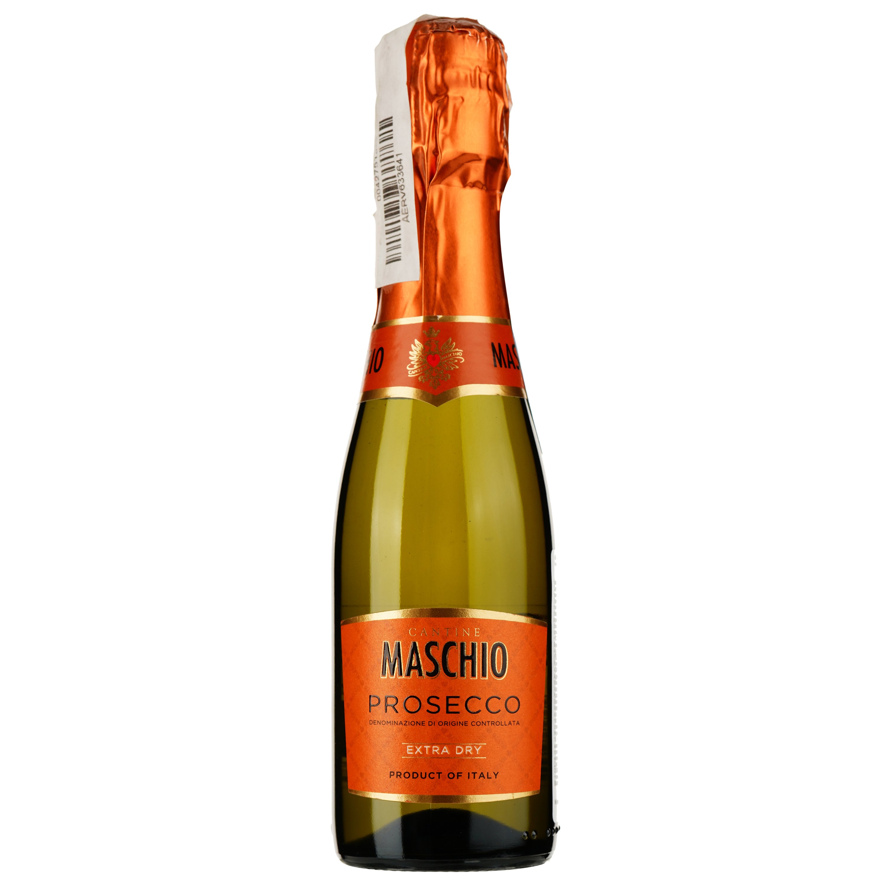 Вино ігристе Maschio Prosecco Extra-dry Screw-Cap, 11%, 0,2 л (671893) - фото 1