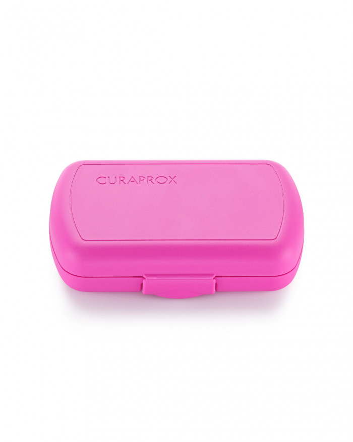 Дорожный набор по уходу за ротовой полостью Curaprox Travel Set Pink: Раскладная щетка CS5460 Ultra Soft + Зубная паста Be You 10 мл + Ершики + Тревел-кейс - фото 6