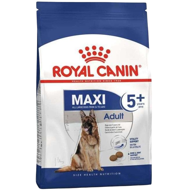 Сухий корм для собак великих порід старше 5 років Royal Canin Maxi Adult 5+, 4 кг (3008040) - фото 1