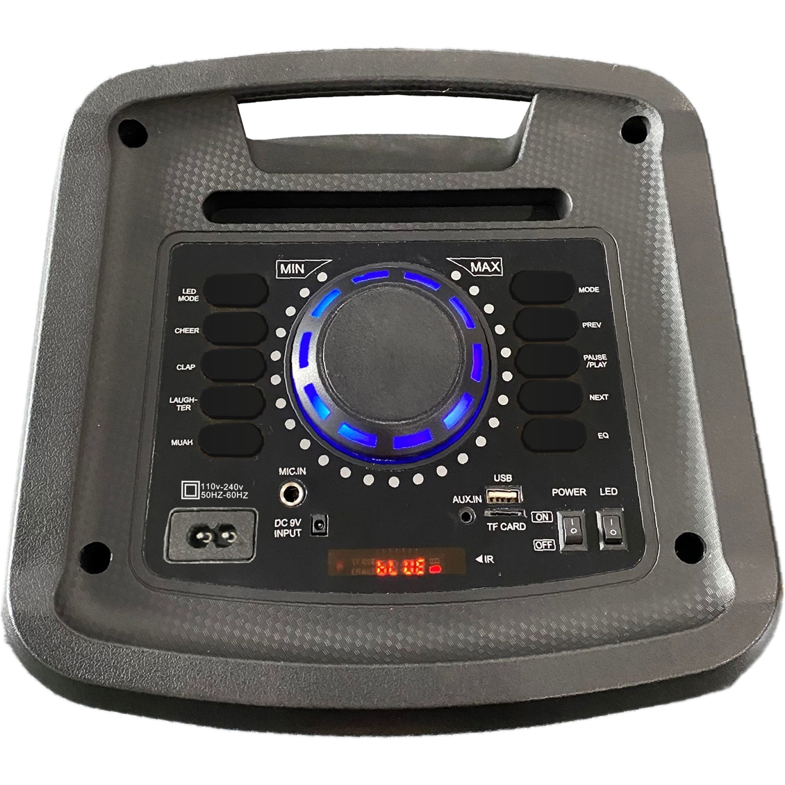 Портативна акустична система BiG JB800 PartyBox два радіомікрофони караоке - фото 5