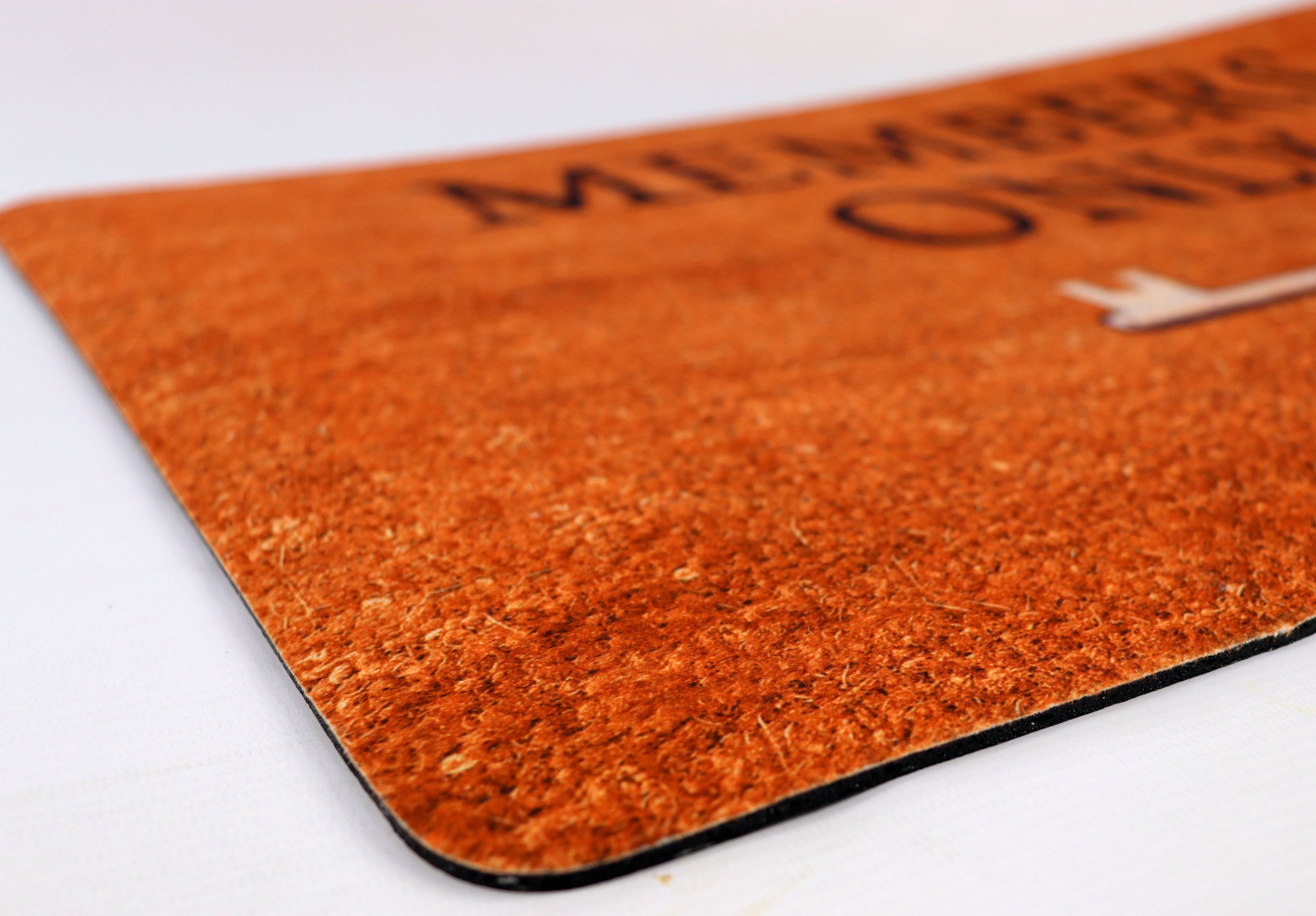 Коврик придверный Izzihome Coco print, 70х45 см, оранжевый (2860-03) - фото 4