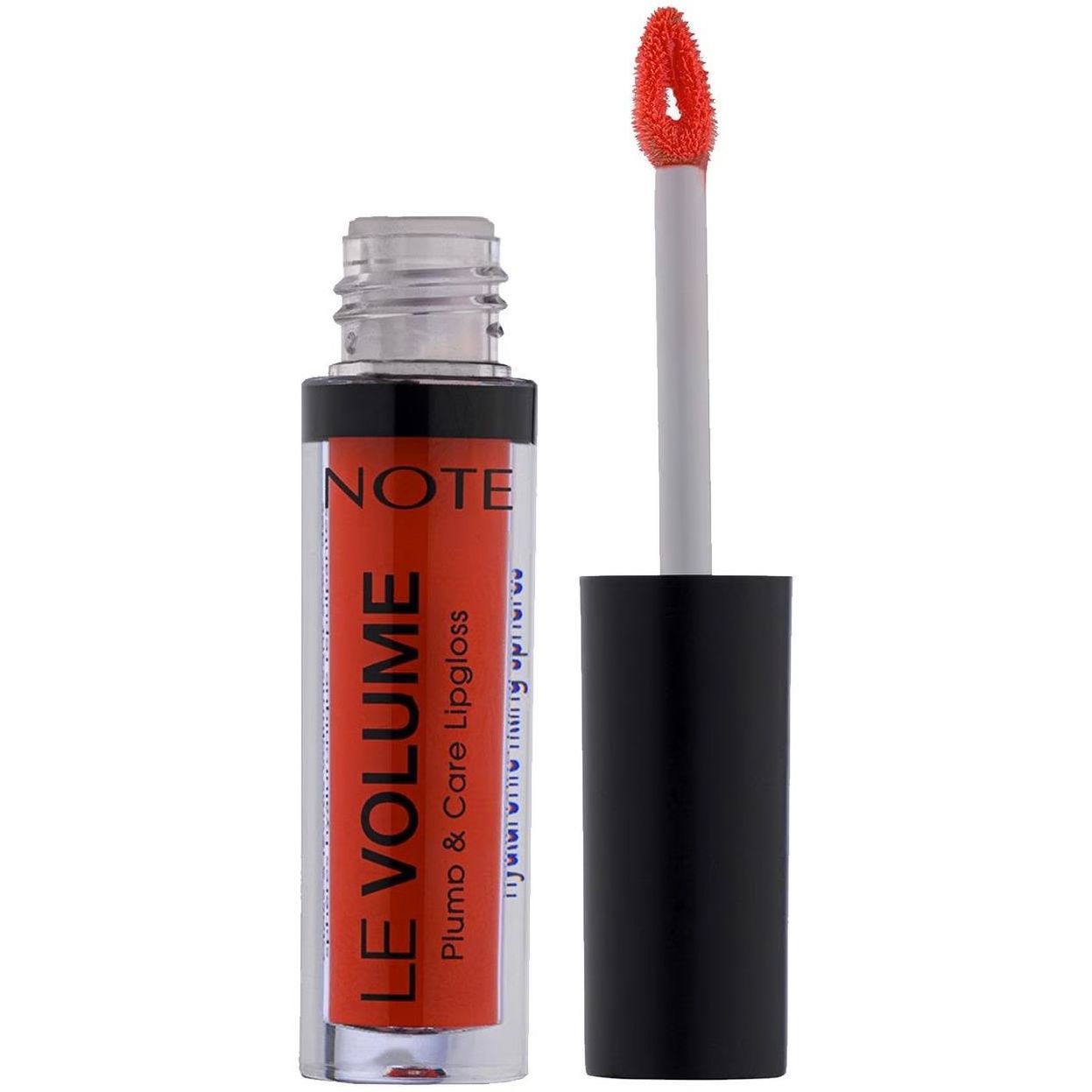 Блеск для губ Note Cosmetique Le Volume Plump & Care Lipgloss тон 05 (No Fear Red) 2.2 мл - фото 1